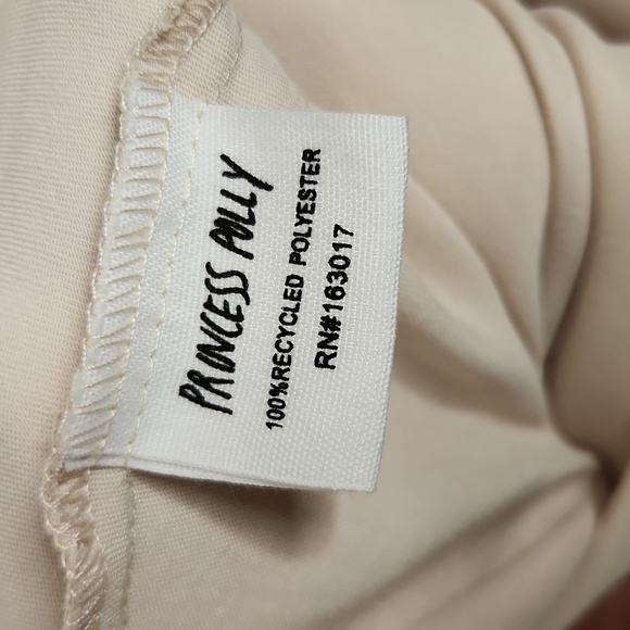 Princess Polly Women's Star Power Mini Dress Champagne Size 8 - Picture 6 of 16